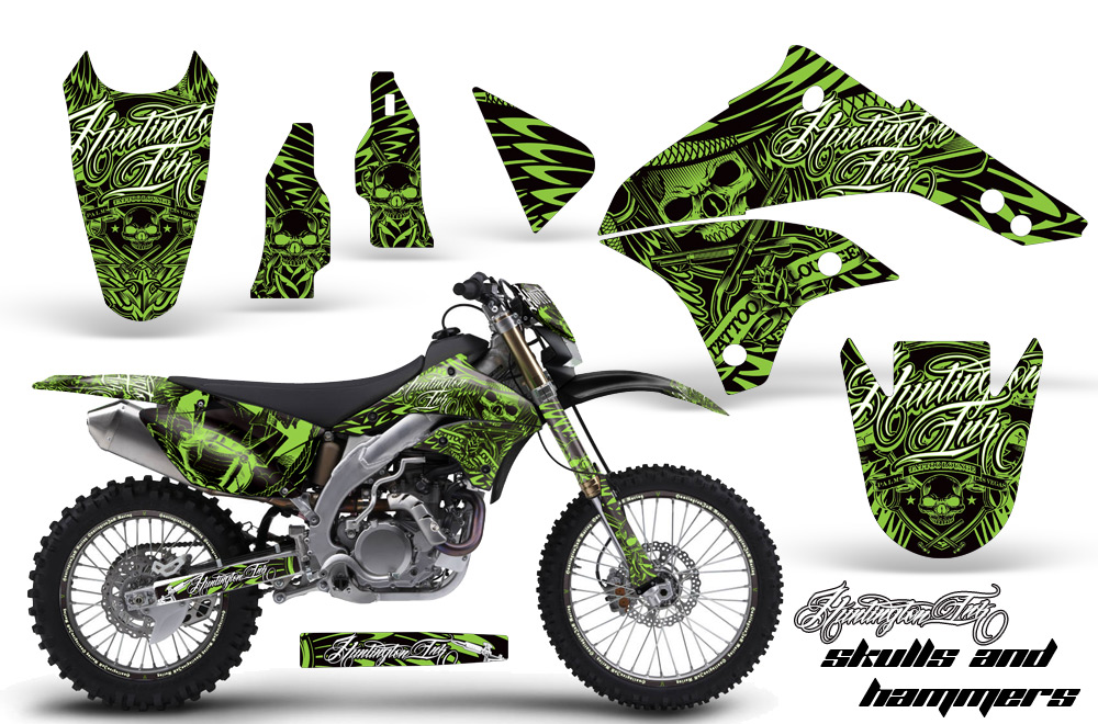 Kawasaki KLX 450 08-09 NP Graphic Kit HISH G NPs